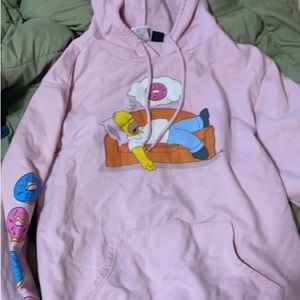 Women’s gently worn size large Simpson hoodie.